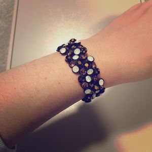 J. Crew Sparkly Cuff Bracelet